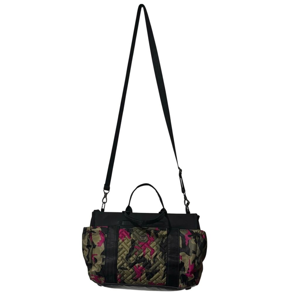 Lug Romper 2 Tote Camo Orchid Pink Green Black Convertible Crossbody Travel Bag